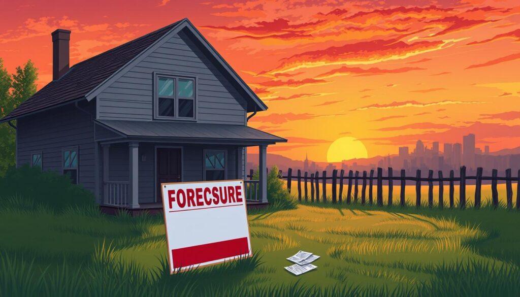 can you sell a house in foreclosure