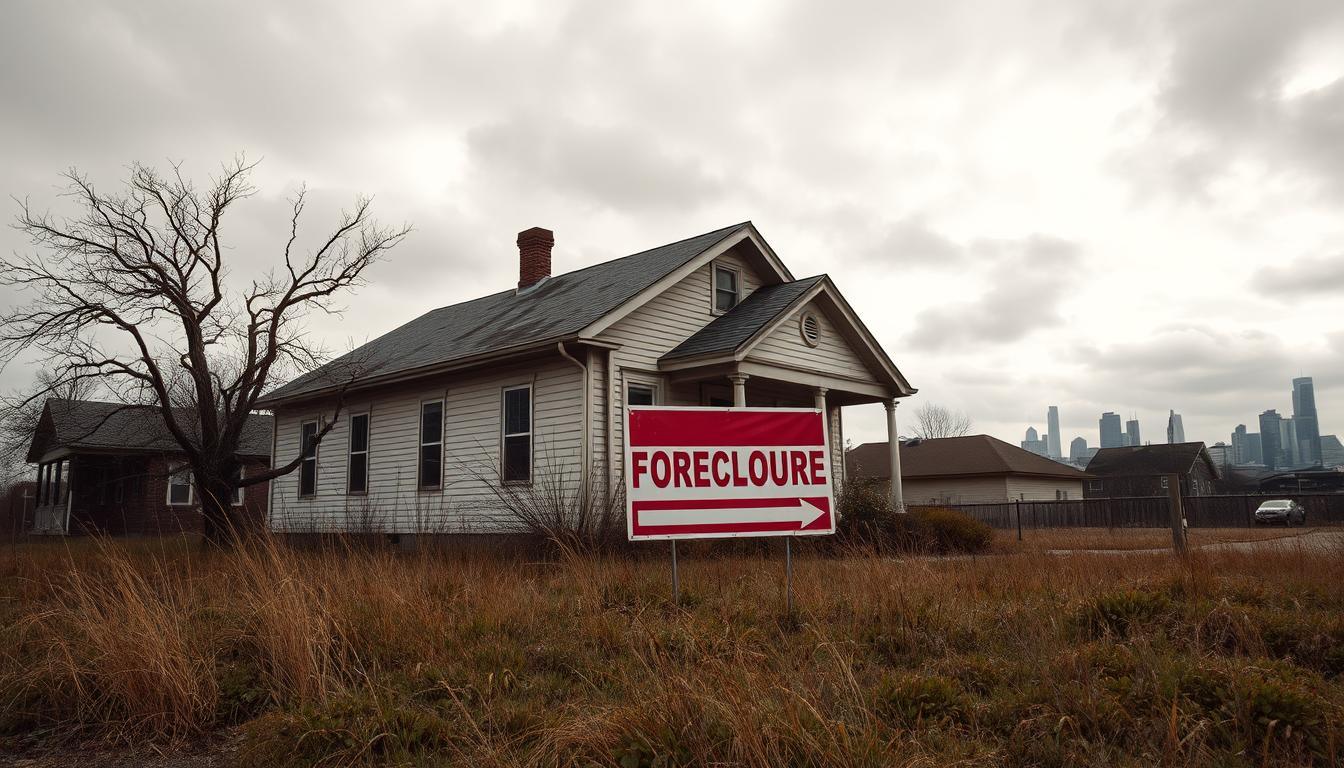 can you sell a house in foreclosure