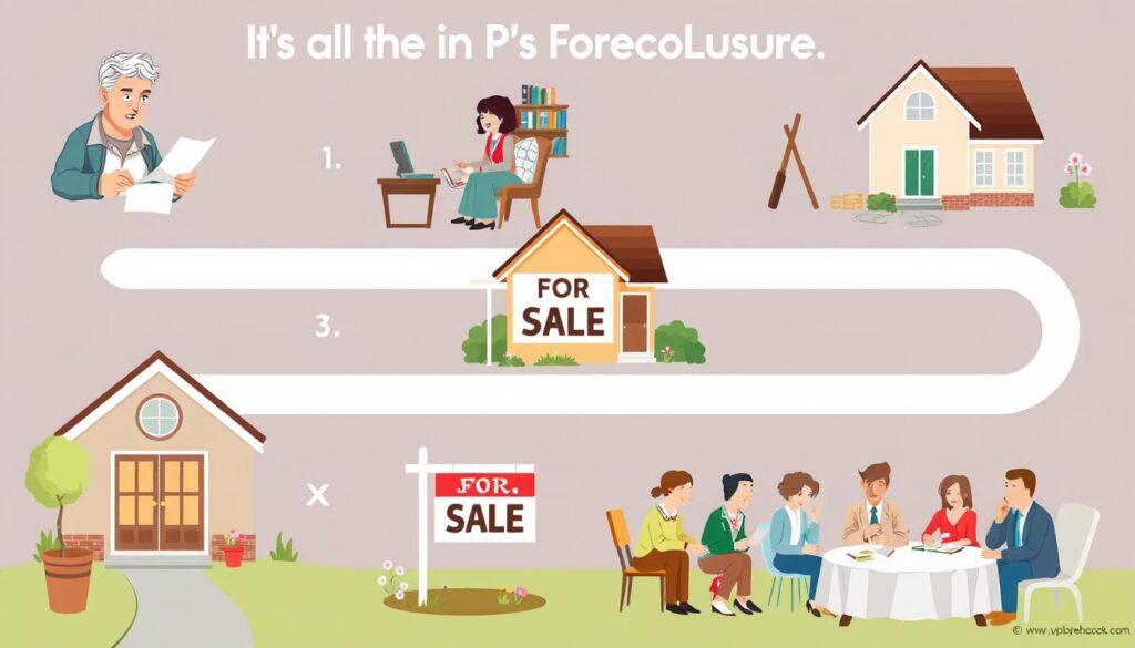 steps to selling a house in pre foreclosure