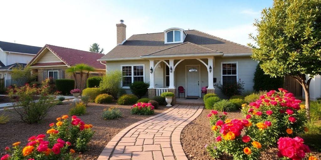 Charming house in Winchester, NV with a beautiful garden.