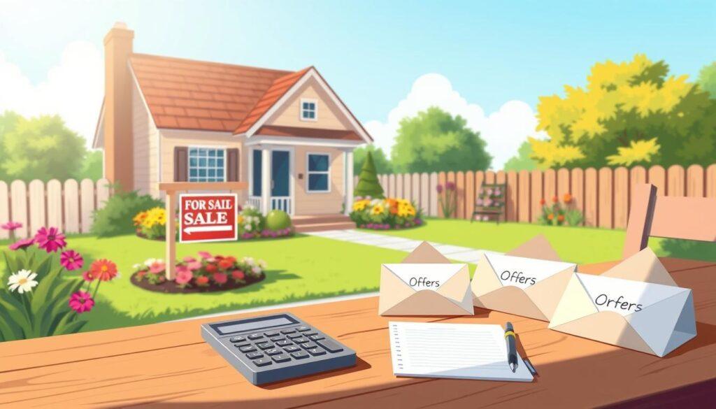 Evaluating offers for selling house quickly for cash
