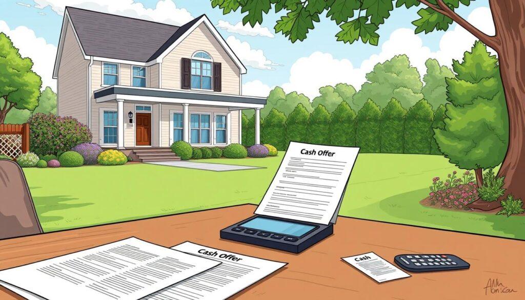 Evaluating cash offers in Durham for selling a house