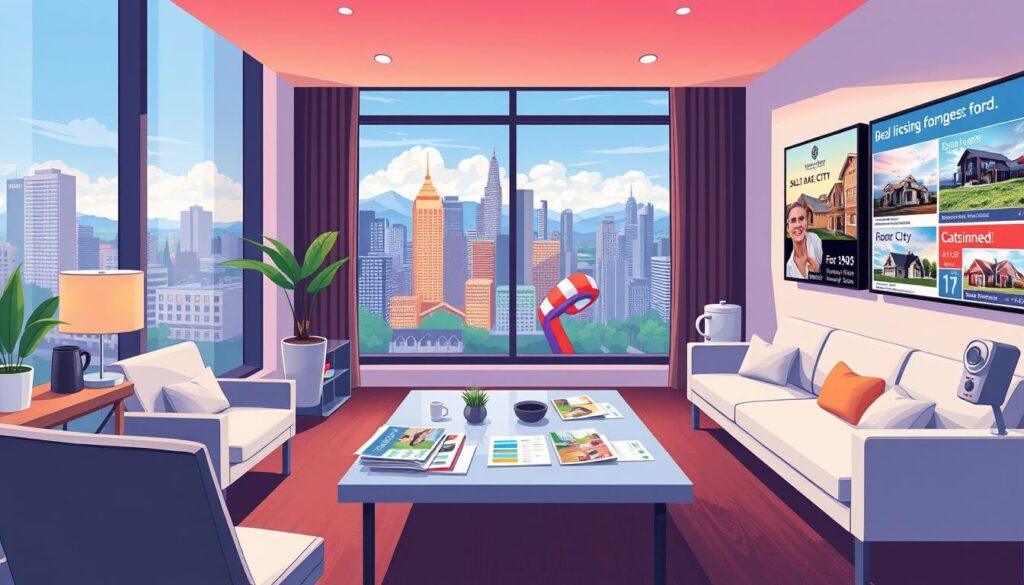 working with a real estate agency