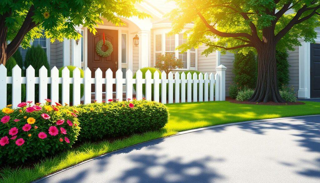 Curb appeal improvements for preparing home for sale