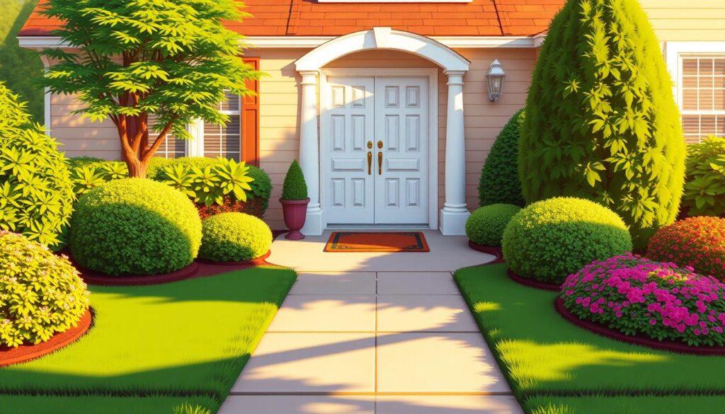 enhancing curb appeal