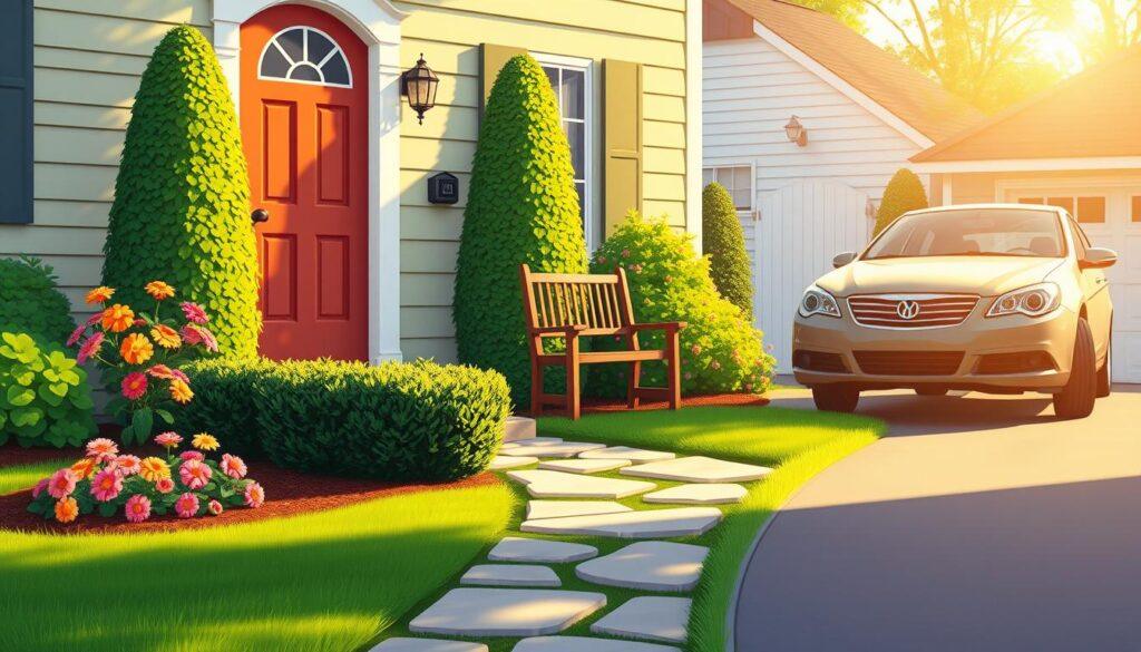 enhancing curb appeal