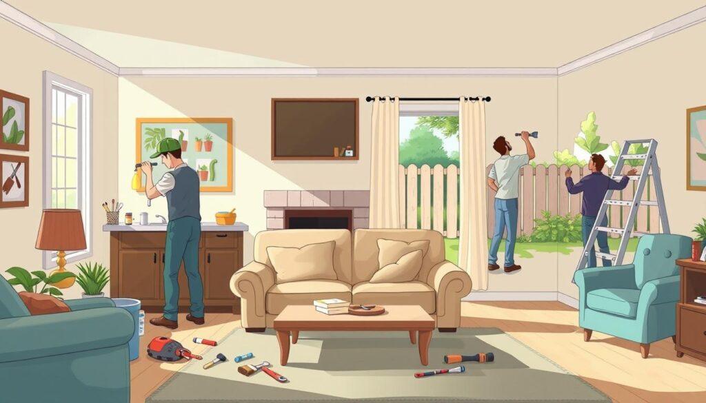 home repairs before selling